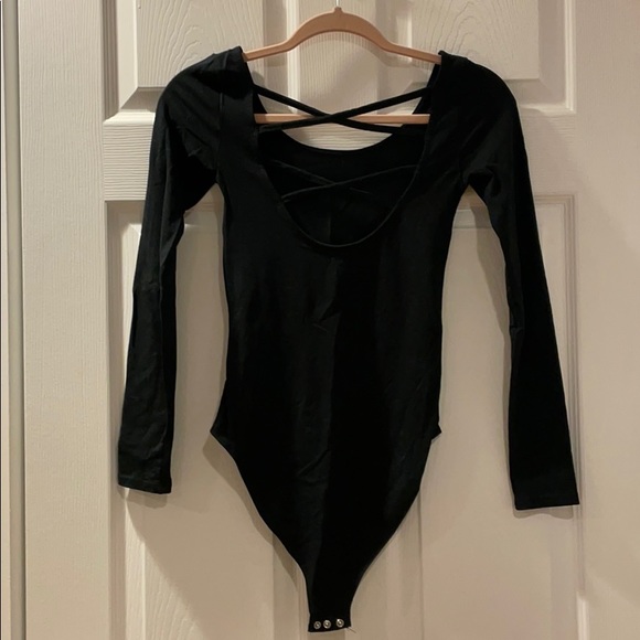 Long sleeve black bodysuit - Picture 2 of 2